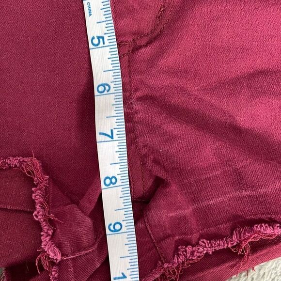Harper/I Love H81‎ Short Bundle Size 27. Maroon and Blue Denim - Picture 7 of 7